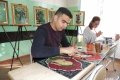 "Şüşə qırıntıları ilə işləmə sənət dünyası üçün yenilikdir" - FOTO