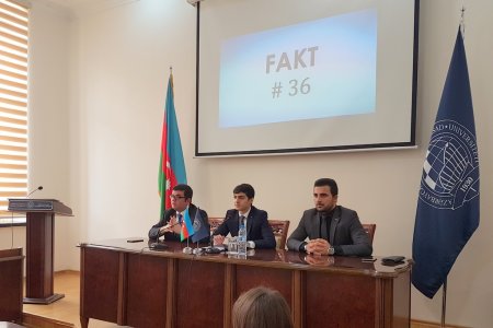 UNEC-də digər universitetlərdən köçürülən tələbələrlə görüş keçirilib