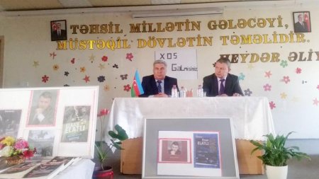 ŞAGİRDLƏR YAZIÇI İLƏ DAHA YAXINDAN TANIŞ OLDULAR
