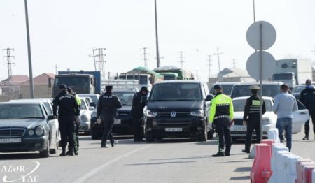 REJİM POZUNTUSU: daha 305 avtomobil postlardan geri qaytarıldı