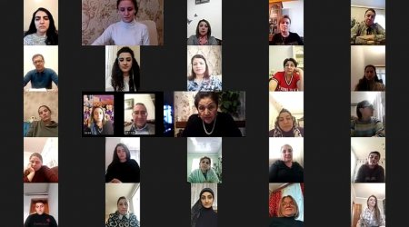 2 nömrəli Uşaq-Gənclər İnkişaf Mərkəzinin təşkilatçılığı ilə Xalq artisti Roza xanım Cəlilova ilə onlayn görüş keçirilmişdir