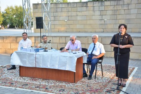 Yazıçı-şairə Mətanət Ulu Şirvanlının "Şəhidlik zirvəsi - Şamaxı şəhidləri" adlı yeni kitabı işıq üzü görüb