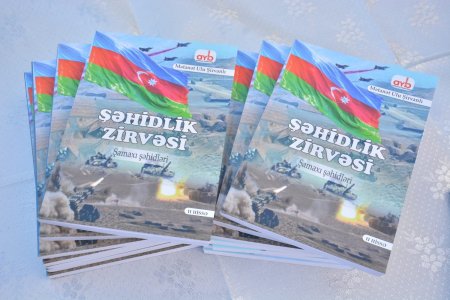 Yazıçı-şairə Mətanət Ulu Şirvanlının "Şəhidlik zirvəsi - Şamaxı şəhidləri" adlı yeni kitabı işıq üzü görüb