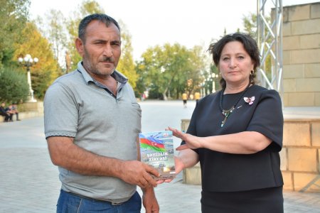 Yazıçı-şairə Mətanət Ulu Şirvanlının "Şəhidlik zirvəsi - Şamaxı şəhidləri" adlı yeni kitabı işıq üzü görüb