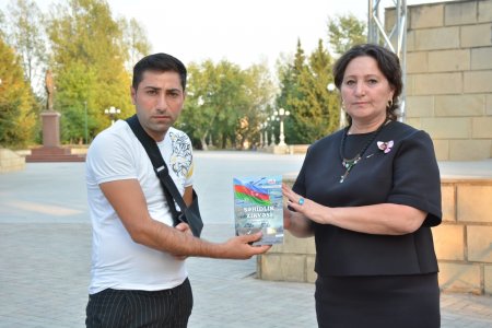 Yazıçı-şairə Mətanət Ulu Şirvanlının "Şəhidlik zirvəsi - Şamaxı şəhidləri" adlı yeni kitabı işıq üzü görüb