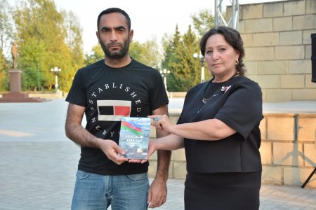 Yazıçı-şairə Mətanət Ulu Şirvanlının "Şəhidlik zirvəsi - Şamaxı şəhidləri" adlı yeni kitabı işıq üzü görüb