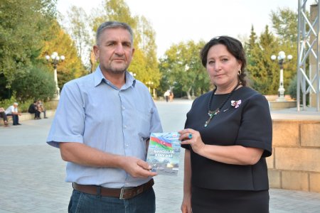 Yazıçı-şairə Mətanət Ulu Şirvanlının "Şəhidlik zirvəsi - Şamaxı şəhidləri" adlı yeni kitabı işıq üzü görüb