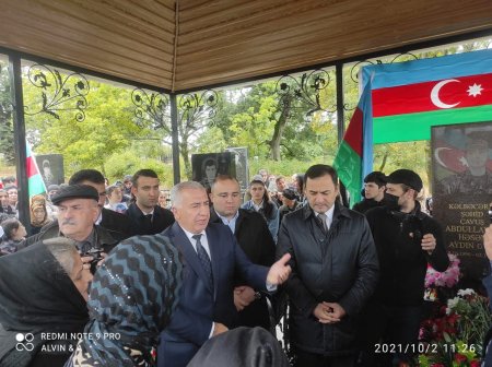 İsmayıllıda kəlbəcərli şəhid Həsən Abdullayevin anım mərasimi keçirilib - FOTOLAR