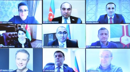 Azərbaycan və Latviya parlamentlərinin dostluq qruplarının görüşündə