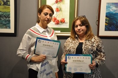 Xətai Sənət Mərkəzində  “AKVAREL TƏƏSSÜRATLARI” adlı akvarel əsərlərindən ibarət satış sərgisi keçirildi