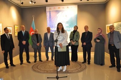 Xətai Sənət Mərkəzində  “AKVAREL TƏƏSSÜRATLARI” adlı akvarel əsərlərindən ibarət satış sərgisi keçirildi