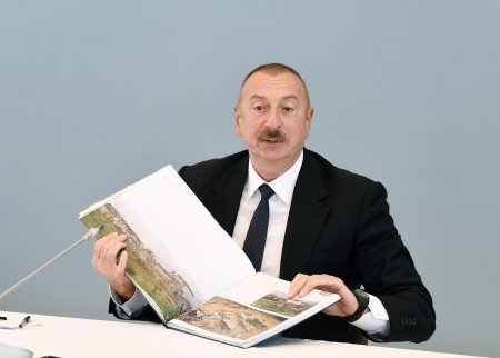 Prezident İlham Əliyev Ermənistanın Azərbaycana qarşı uzun illər ərzində həyata keçirdiyi təcavüzkarlıq siyasətini faktlarla işfa etdi