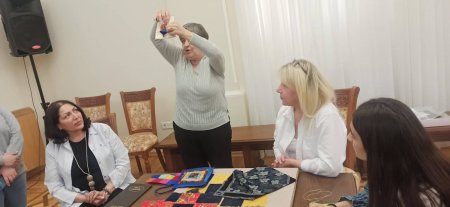 Milli Azərbaycan Tarixi Muzeyində “Danışan parçalar” adlı Ustad dərsin təqdimatı keçirilib