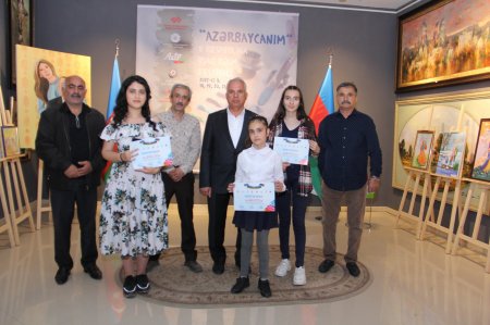 Xətai Sənət Mərkəzində “AZƏRBAYCANIM” V RESPUBLİKA UŞAQ RƏSM FESTİVALI çərçivəsində elan olunmuş müsabiqənin yekun sərgilərinin  ikinci hissəsi açıldı