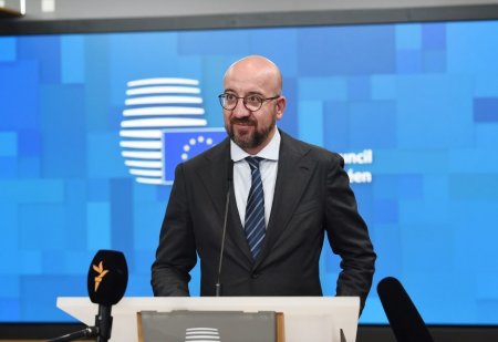 Brüsseldə Prezident İlham Əliyevin Avropa İttifaqı Şurasının Prezidenti və Ermənistanın baş naziri ilə görüşü olub