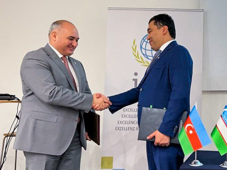 Dövlət Sosial Müdafiə Fondu ilə Özbəkistanın Büdcədənkənar Pensiya Fondu arasında Niyyət Protokolu imzalanıb