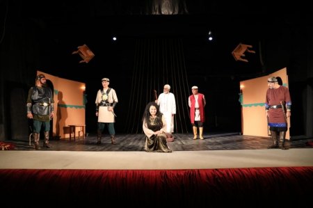 Lənkəran Dövlət Dram Teatrında “Casus” tamaşasının premyerası olub (FOTO)