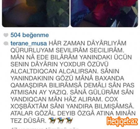 Təranə Qumral xəyanəti təsdiqlədi - İSMARIC