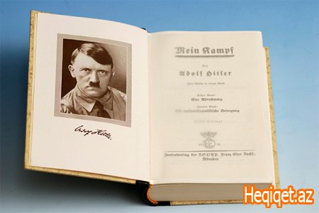 Hitlerin kitabı yenidən satışda