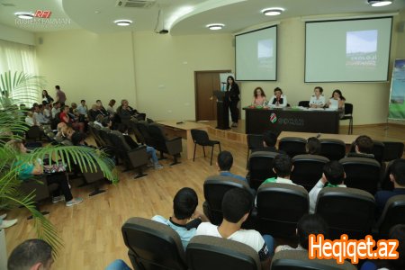 “Ekoerudit” məktəblilərin Respublika ekoloji breyn-rinq bilik yarışı