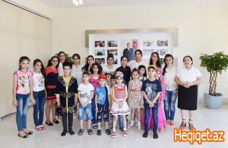 Mehriban Əliyeva Zirədə "Dalğa" yay düşərgəsinin açılışında iştirak edib