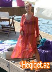 Məşhur müğənninin Bodrum istirahəti