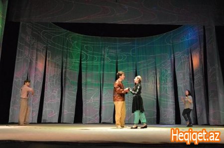 Kalmık teatrı Bakıda 