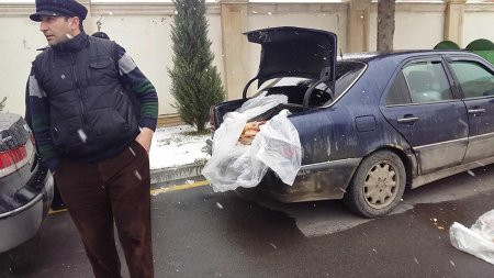 Satış üçün Bakıya gətirilən, mənşəyi məlum olmayan heyvan cəmdəkləri aşkar edilib (FOTO)