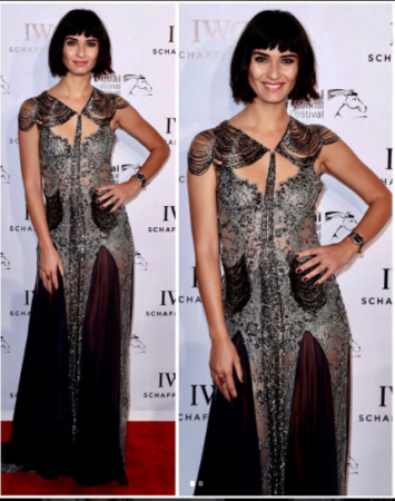 Tuba Büyüküstün dəbdəbəli görünüşü ilə ƏRƏBLƏRİ HEYRAN QOYDU
