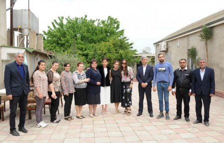 Azərbaycanın Birinci vitse-prezidenti Mehriban Əliyeva Bakının Kürdəxanı qəsəbəsində olub