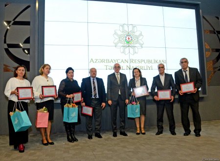 2019-cu ildə yüksək nəticə qazanmış idmançıların, məşqçi və müəllimlərin təltifolunma mərasimi